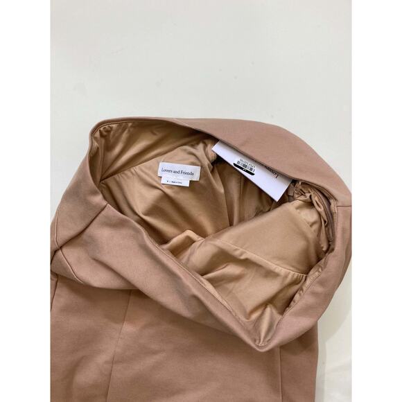 Lovers + Friends Stacy Maxi Dress Gown Mauve Nude Size XS - Picture 7 of 9